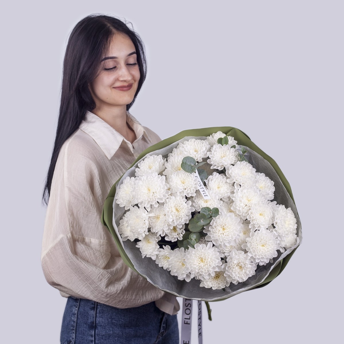 buket kustovoj hrizantemy 7 sht 5